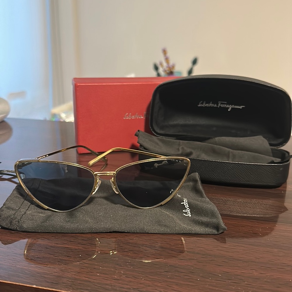 Ferragamo Cat Eye Sunglasses